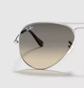 Coppia lenti di ricambio Ray Ban 3025 aviator goccia da sole grigio sfumato - Bild 1 von 3