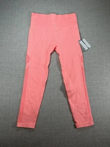 DKNY Leggings Adult Large Pink Stretch Athletic Sports Pants Outdoors - Picture 1 of 11