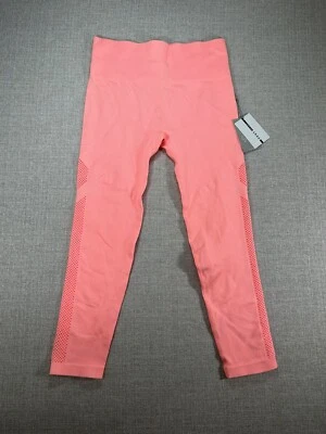 DKNY Leggings Adult Large Pink Stretch Athletic Sports Pants Outdoors - Imagem 1 de 4