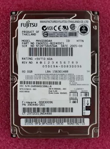 379810-001 - Compaq 80GB 5400rpm 2.5 inch IDE Hard Drive - Picture 1 of 1