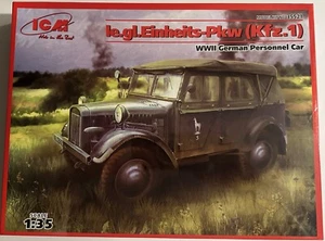 ICM 35521 le.gl.Einheits-Pkw (Kfz.1) 1:35 WWII German Personnel Car - Bild 1 von 1