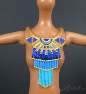 Monster High Doll G3 Cleo de Nile Monster Fest Gold & Blue Necklace - Picture 1 of 1