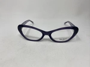 VERA WANG LUXE LINETTE AM PURPLE CRYSTAL 54/17/135 EYEGLASSES FRAME JB01 - Picture 1 of 8