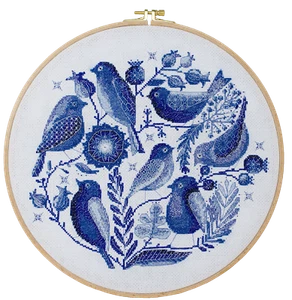 DIY Cross Stitch Kit "Wind melody" 11.0"x10.2", Abris Art - Picture 1 of 7