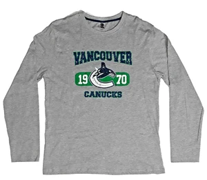 VANCOUVER CANUCKS 1970 NHL Mens Long Sleeve T-Shirt L, XL - Bild 1 von 5