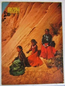 JUNI 1953 ARIZONA HIGHWAYS NAVAJO SYCAMORE CANYON STRASSEN DURCH INDISCHES LAND - Bild 1 von 10