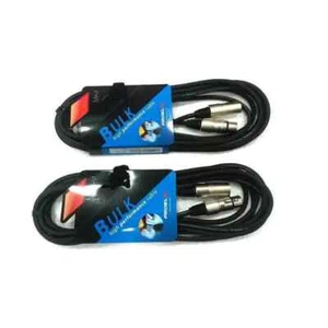 PROEL BULK250LU1 Paar symmetrische Audiokabel XLR-XLR 1mt Stecker Buchse 2STÜCK - Bild 1 von 2
