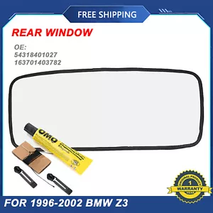 【Upgrade】For 1996-2002 BMW Z3 Clear Plastic Rear Window 54318401027 163701403782 - Picture 1 of 19