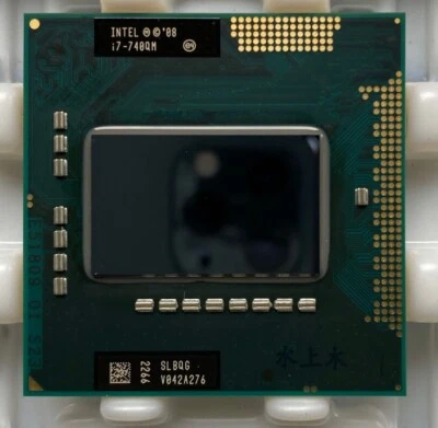 Intel Core i7-740QM 1,73 GHz 4 core SLBQG socket G1 computer portatile processore CPU mobile - Immagine 1 di 3