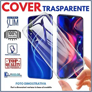 COVER CUSTODIA PER SAMSUNG GALAXY NOTE 10 PLUS + SILICONE TPU TRASPARENTE SLIM - Foto 1 di 10