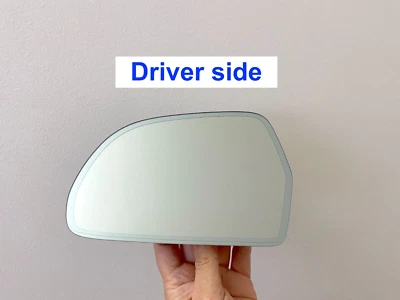2008-2010 Audi A8 quattro / 2009-2010 A6 Driver Left Side Mirror Glass Auto Dim - Imagem 1 de 4