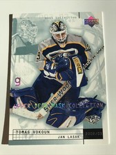 NHL Card, Tomas Vokoun/Jan Lasak, Teammates, UD Mask Collection 2002/03, Predators