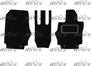 FITS NISSAN SERENA FRONT 2016 & ONWARDS TAILORED BLACK CARPET CAR FLOOR MATS. - Picture 1 of 7