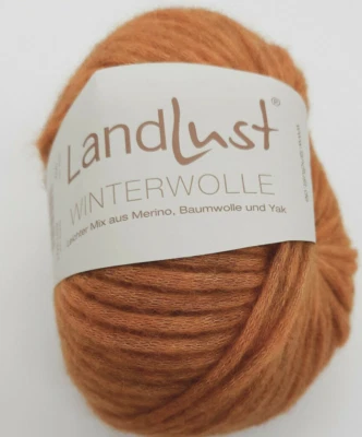  (179 €/kg): 50 g LG LANDLUST WINTERWOLLE, Volumen, Fb.002  # 5909 - Bild 1 von 4