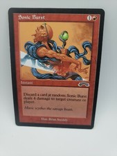 Sonic Burst x1- Exodus - MTG - True Gem Mint Pack Fresh Never Played