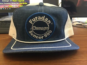 Vintage Furadan Sencor 500 Chemagro Snapback Trucker Baseball Cap - Picture 1 of 7
