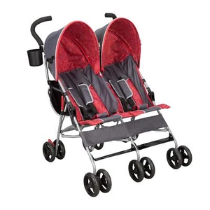 Delta Children LX Side by Side Stroller - with Recline, Storage & Compact Fold, - Picture 1 of 9