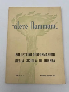 Alere flammam Bollettino d'informazioni della scuola di guerra n.6 1964 - Picture 1 of 4