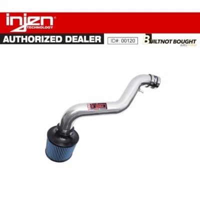 Injen 1988-1991 Honda Civic Ex Si CRX Si pulido IS sistema de admisión de aire Ram corto Foto 1 de 3