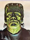 ORIGINAL Vintage FRANKENSTEIN 6 foot Poster 1960