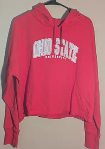 Ohio State Buckeyes Top Hoodie Womens Size XL Red New w/tags Zoozatz - Picture 1 of 11