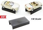 1/18 Scale Model Car Dispay Stand (1:18 Scale) Slanted 7.75" x 4" for Shelf