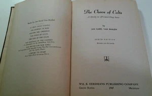 CHAOS OF CULTS Study in Present-Day Isms  Van Baalen 1947 RARE VHTF Book HC  - Picture 1 of 10