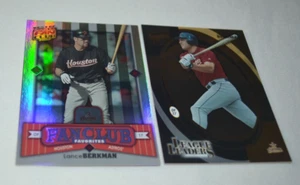 2002 DONRUSS FAN CLUB - LANCE BERKMAN FAN CLUB FAVORITES 0136/2025 & CARD LL-40 - Picture 1 of 4