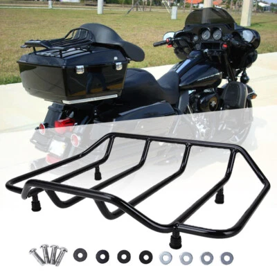 Tour Pack Pak Trunk Luggage Top Rack for Harley Road King / Electra Glide FLHT - Image 1 of 4