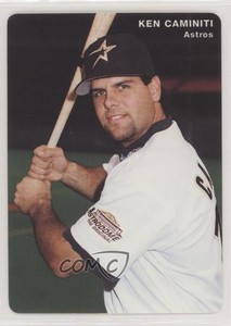 1994 Mother's Cookies Houston Astros Stadium Giveaway Ken Caminiti #7