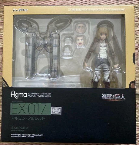 figma Attack on Titan Armin Arlert Figure EX-017 Wonder Festival Max Factory Cover