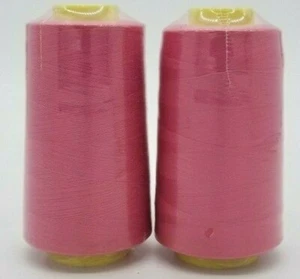 2-Pack Big Spools Sewing Serger Quilting Multi Purpose T27 Thread 6000 YDS Cone - Picture 1 of 66