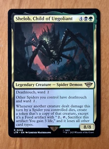 SHELOB CHILD OF UNGOLIANT 230 - Il Signore degli Anelli Lord of the Rings Magic - Imagen 1 de 2