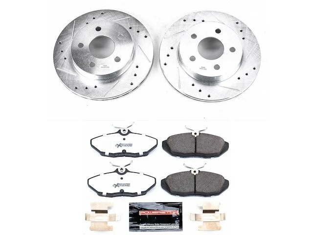 Комплект заднего тормоза и ротора для 1993-1998 Lincoln Mark VIII 1994 1995 DC197KY - Изображение 1 из 1