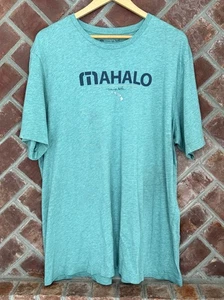 Travis Mathew Mahalo Maui Hawaii T Shirt Mens Size XXL Green Stretch - Picture 1 of 8