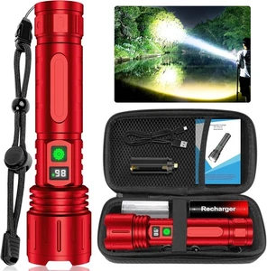 Skyfire 1500000LM LED Taschenlampe Wiederaufladbar Zoom Feuerstarter Wasserdicht - Bild 1 von 8