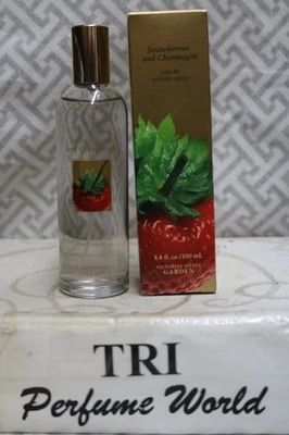 Fresas y champán de Victoria's Secret Garden EDT spray para mujeres 3,4 oz. Foto 1 de 2