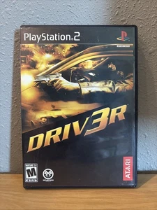 Driv3r Driver 3 (Sony PlayStation 2 PS2, 2004) Black Label Complete & Tested - Picture 1 of 3