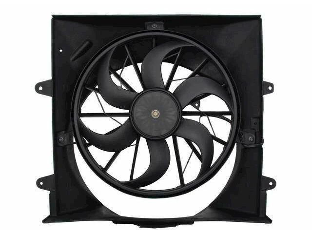 Conjunto de ventilador auxiliar VDO 95YN68T compatível com Jeep Grand Cherokee 1999-2003 4.0L 6 cilindros - Imagem 1 de 1