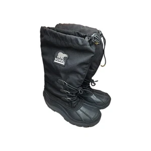 Stivali invernali uomo SOREL Blizzard taglia 10 neri alti 15" lana impermeabile - Foto 1 di 17