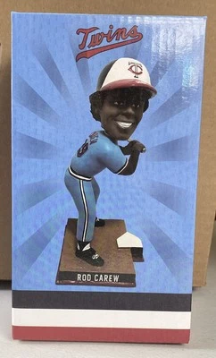 Minnesota Twins Rod Carew Bobblehead AL MVP COM INGRESSO Novo Na Caixa I2 - Imagem 1 de 4