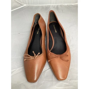 Veronica Beard Cecile braun/karamell Ballerinas Größe 10M - einmal getragen - Bild 1 von 6