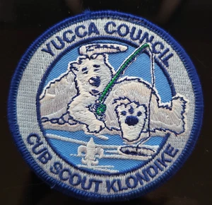 BSA Yucca Council - Cub Scout Klondike Derby - Sleeping Fishing Polar Bear - Picture 1 of 1