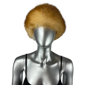 Red FOX Headband, 23” L, Certified Vintage Fur - Picture 1 of 6