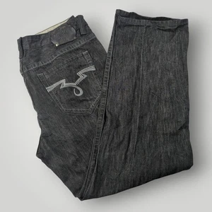 Vintage Y2K Ecko Unltd Jeans Herren 40x32 Schwarz Relaxed Fit Streetwear Skater  - Bild 1 von 14