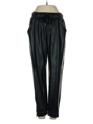 Pantalones de mujer David Lerner negros de imitación de cuero XS Foto 1 de 4