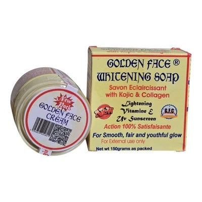 Golden face Face Cream, Face Soap with Evob Seal - Image 1 of 4
