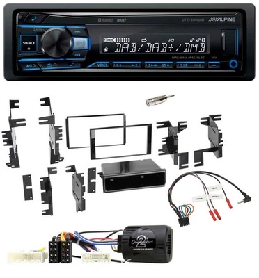 Alpine USB Bluetooth DAB Lenkrad Autoradio für Nissan Tida ab 2008 Titan ab 2013 - Bild 1 von 4