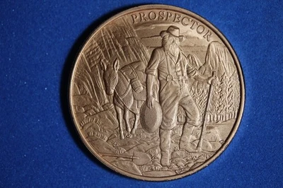 Pistolero serie Prospector 1 OZ .999 ¡¡Ronda de cobre!!  #N07073 Foto 1 de 2