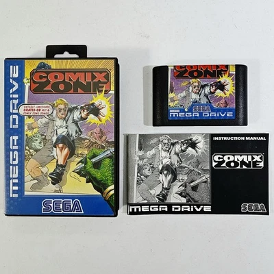 SEGA MEGA DRIVE Arcade Comic Brawler COMIX ZONE dt. PAL Comicstrip Adventure - Bild 1 von 4